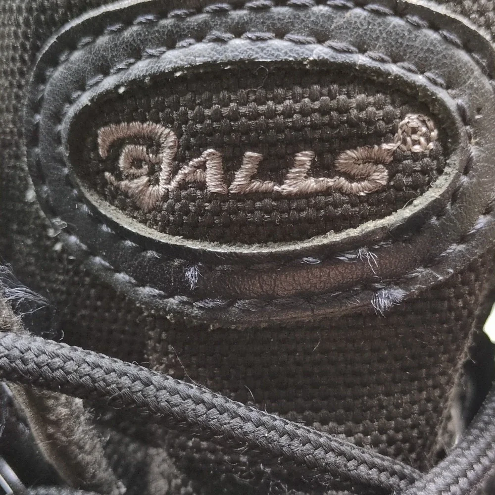 Galls‎ Boots Mens Black 9.5 Wide Leather Tactical Duty Work Shoe Lace Up SP430